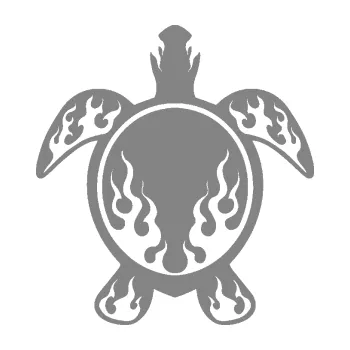 Samolepící dekorace SAMOLEPKA Želva 008 (17 - šedá) NA AUTO, NÁLEPKA, FÓLIE, POLEP, TUNING, VLASTNÍ TEXT, TISK, AUTOSAMOLEPKY.cz, POLEPY, OBRÁZEK, LOGO, SAMOLEPKY