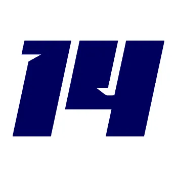 Polep vozidla Startovní číslo 14 typ 6 (23 - tmavě modrá) SAMOLEPKA NA AUTO, NÁLEPKA, FÓLIE, POLEP, TUNING, VLASTNÍ TEXT, TISK, AUTOSAMOLEPKY.cz, POLEPY, OBRÁZEK, LOGO, 3D STICKERS