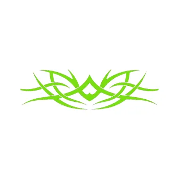 Polep vozidla Tetování 025 (04 - zelená kawasaki) SAMOLEPKA NA AUTO, NÁLEPKA, FÓLIE, POLEP, TUNING, VLASTNÍ TEXT, TISK, AUTOSAMOLEPKY.cz, POLEPY, OBRÁZEK, LOGO, 3D STICKERS