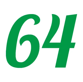 Polep vozidla Startovní číslo 64 typ 3 (12 - zelená) SAMOLEPKA NA AUTO, NÁLEPKA, FÓLIE, POLEP, TUNING, VLASTNÍ TEXT, TISK, AUTOSAMOLEPKY.cz, POLEPY, OBRÁZEK, LOGO, 3D STICKERS