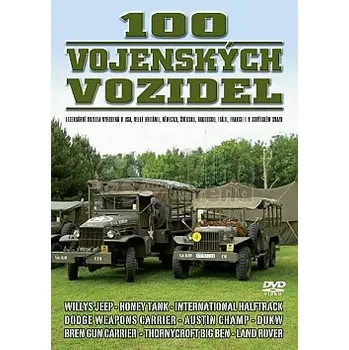 DVD film 100 vojenských vozidel DVD