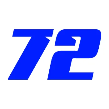 Polep vozidla Startovní číslo 72 typ 6 (19 - modrá dynamic) SAMOLEPKA NA AUTO, NÁLEPKA, FÓLIE, POLEP, TUNING, VLASTNÍ TEXT, TISK, AUTOSAMOLEPKY.cz, POLEPY, OBRÁZEK, LOGO, 3D STICKERS