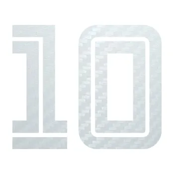 Polep vozidla SAMOLEPKA Startovní číslo 10 typ 7 (51 - 3D karbon bílý) NA AUTO, NÁLEPKA, FÓLIE, POLEP, TUNING, VLASTNÍ TEXT, TISK, AUTOSAMOLEPKY.cz, POLEPY, OBRÁZEK, LOGO, SAMOLEPKY