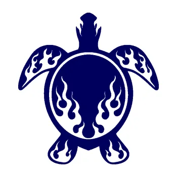 Samolepící dekorace SAMOLEPKA Želva 008 (23 - tmavě modrá) NA AUTO, NÁLEPKA, FÓLIE, POLEP, TUNING, VLASTNÍ TEXT, TISK, AUTOSAMOLEPKY.cz, POLEPY, OBRÁZEK, LOGO, SAMOLEPKY
