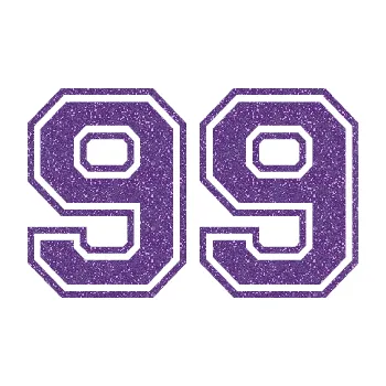 Polep vozidla SAMOLEPKA Startovní číslo 99 typ 4 (87 - Ultra Metalic fialová) NA AUTO, NÁLEPKA, FÓLIE, POLEP, TUNING, VLASTNÍ TEXT, TISK, AUTOSAMOLEPKY.cz, POLEPY, OBRÁZEK, LOGO, SAMOLEPKY