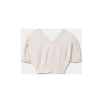 Dámská halenka Mayoral Halenka 6102 Bílá Regular Fit 18Y