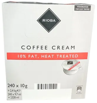 Rioba Coffee Cream smetana do kávy 10 % 240x 10 g
