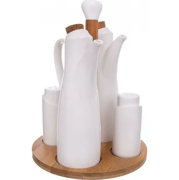 Menážka Dochucovací souprava porc./bambus 4+1 WHITELINE