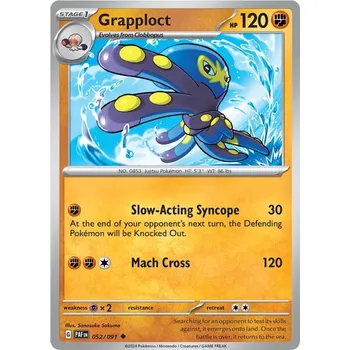 Sběratelská karetní hra Grapploct 052/091- Paldean Fates Typ karty: Non-Holo