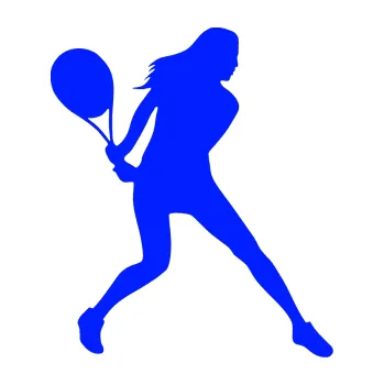 Polep vozidla Tenistka 002 pravá (19 - modrá dynamic) SAMOLEPKA NA AUTO, NÁLEPKA, FÓLIE, POLEP, TUNING, VLASTNÍ TEXT, TISK, AUTOSAMOLEPKY.cz, POLEPY, OBRÁZEK, LOGO, 3D STICKERS