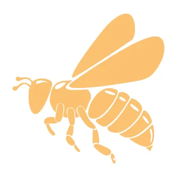 Samolepící dekorace SAMOLEPKA Včela 001 levá (08 - béžová) NA AUTO, NÁLEPKA, FÓLIE, POLEP, TUNING, VLASTNÍ TEXT, TISK, AUTOSAMOLEPKY.cz, POLEPY, OBRÁZEK, LOGO, SAMOLEPKY