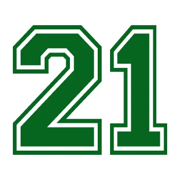 Polep vozidla Startovní číslo 21 typ 4 (20 - tmavě zelená) SAMOLEPKA NA AUTO, NÁLEPKA, FÓLIE, POLEP, TUNING, VLASTNÍ TEXT, TISK, AUTOSAMOLEPKY.cz, POLEPY, OBRÁZEK, LOGO, 3D STICKERS