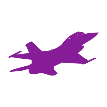 Polep vozidla SAMOLEPKA Stíhací letoun 004 pravá (14 - fialová) NA AUTO, NÁLEPKA, FÓLIE, POLEP, TUNING, VLASTNÍ TEXT, TISK, AUTOSAMOLEPKY.cz, POLEPY, OBRÁZEK, LOGO, SAMOLEPKY