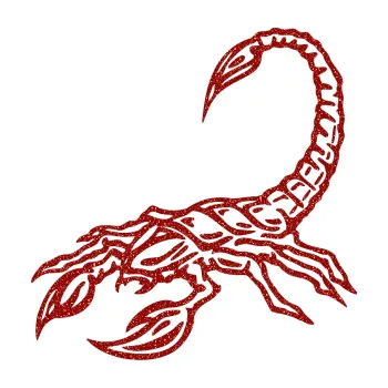 Polep vozidla SAMOLEPKA Štír 021 levá (86 - Ultra Metalic červená) NA AUTO, NÁLEPKA, FÓLIE, POLEP, TUNING, VLASTNÍ TEXT, TISK, AUTOSAMOLEPKY.cz, POLEPY, OBRÁZEK, LOGO, SAMOLEPKY