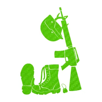 Samolepící dekorace SAMOLEPKA Voják výstroj pravá (58 - 3D karbon zelený kawasaki) NA AUTO, NÁLEPKA, FÓLIE, POLEP, TUNING, VLASTNÍ TEXT, TISK, AUTOSAMOLEPKY.cz, POLEPY, OBRÁZEK, LOGO, SAMOLEPKY