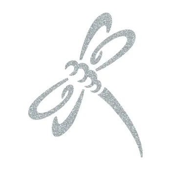 Samolepící dekorace Vážka 002 levá (91 - Ultra Metalic stříbrná metalíza) SAMOLEPKA NA AUTO, NÁLEPKA, FÓLIE, POLEP, TUNING, VLASTNÍ TEXT, TISK, AUTOSAMOLEPKY.cz, POLEPY, OBRÁZEK, LOGO, 3D STICKERS