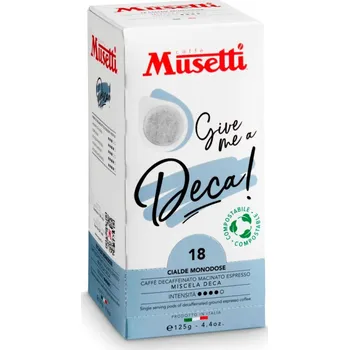 Musetti Decaf E.S.E. pody 18ks