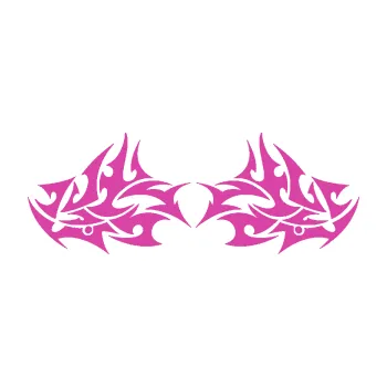 Polep vozidla Tetování 198 (16 - růžová) SAMOLEPKA NA AUTO, NÁLEPKA, FÓLIE, POLEP, TUNING, VLASTNÍ TEXT, TISK, AUTOSAMOLEPKY.cz, POLEPY, OBRÁZEK, LOGO, 3D STICKERS