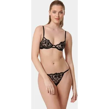 Podprsenka Bluebella Podprsenka s kosticemi Leonora 42204 Černá 80D