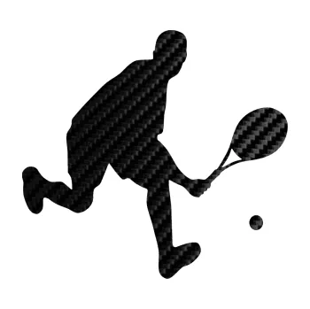 Polep vozidla Tenista 007 pravá (50 - 3D karbon černý) SAMOLEPKA NA AUTO, NÁLEPKA, FÓLIE, POLEP, TUNING, VLASTNÍ TEXT, TISK, AUTOSAMOLEPKY.cz, POLEPY, OBRÁZEK, LOGO, 3D STICKERS