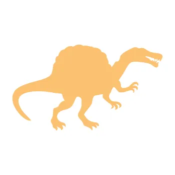 Samolepící dekorace Spinosaurus 001 pravá (08 - béžová) SAMOLEPKA NA AUTO, NÁLEPKA, FÓLIE, POLEP, TUNING, VLASTNÍ TEXT, TISK, AUTOSAMOLEPKY.cz, POLEPY, OBRÁZEK, LOGO, 3D STICKERS