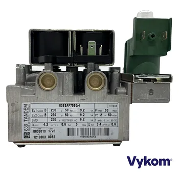 Příslušenství ke kotli Plynový ventil SIT 836 Tandem ,230V,2-50 mbar, kód: 836010