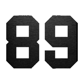 Polep vozidla Startovní číslo 89 (63 - škrábaný kov černý) SAMOLEPKA NA AUTO, NÁLEPKA, FÓLIE, POLEP, TUNING, VLASTNÍ TEXT, TISK, AUTOSAMOLEPKY.cz, POLEPY, OBRÁZEK, LOGO, 3D STICKERS