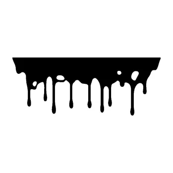 Samolepící dekorace SAMOLEPKA Stékající skvrna 005 levá (01 - černá) NA AUTO, NÁLEPKA, FÓLIE, POLEP, TUNING, VLASTNÍ TEXT, TISK, AUTOSAMOLEPKY.cz, POLEPY, OBRÁZEK, LOGO, SAMOLEPKY