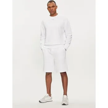 Pánská mikina Calvin Klein Mikina Nano Logo K10K112870 Bílá Regular Fit XL