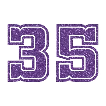 Polep vozidla SAMOLEPKA Startovní číslo 35 typ 5 (87 - Ultra Metalic fialová) NA AUTO, NÁLEPKA, FÓLIE, POLEP, TUNING, VLASTNÍ TEXT, TISK, AUTOSAMOLEPKY.cz, POLEPY, OBRÁZEK, LOGO, SAMOLEPKY