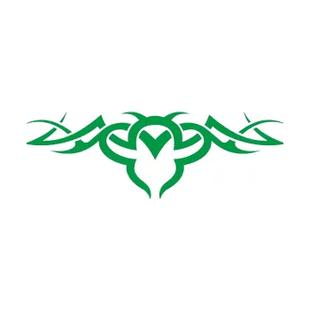 Polep vozidla Tetování 062 (12 - zelená) SAMOLEPKA NA AUTO, NÁLEPKA, FÓLIE, POLEP, TUNING, VLASTNÍ TEXT, TISK, AUTOSAMOLEPKY.cz, POLEPY, OBRÁZEK, LOGO, 3D STICKERS