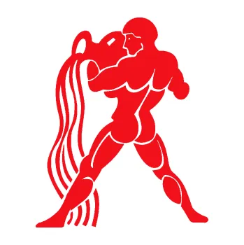 Samolepící dekorace SAMOLEPKA Vodnář 004 levá (10 - červená) NA AUTO, NÁLEPKA, FÓLIE, POLEP, TUNING, VLASTNÍ TEXT, TISK, AUTOSAMOLEPKY.cz, POLEPY, OBRÁZEK, LOGO, SAMOLEPKY