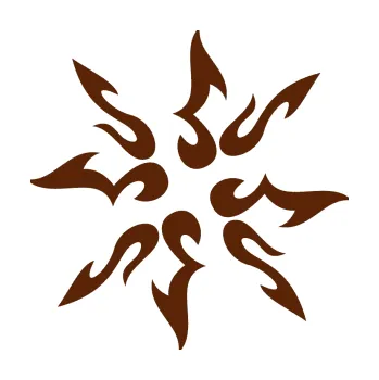 Polep vozidla Tetování 159 (15 - hnědá) SAMOLEPKA NA AUTO, NÁLEPKA, FÓLIE, POLEP, TUNING, VLASTNÍ TEXT, TISK, AUTOSAMOLEPKY.cz, POLEPY, OBRÁZEK, LOGO, 3D STICKERS