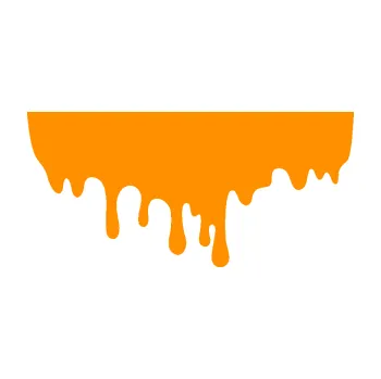 Samolepící dekorace Stékájící skvrna 001 levá krevní cákanec (06 - oranžová) SAMOLEPKA NA AUTO, NÁLEPKA, FÓLIE, POLEP, TUNING, VLASTNÍ TEXT, TISK, AUTOSAMOLEPKY.cz, POLEPY, OBRÁZEK, LOGO, 3D STICKERS