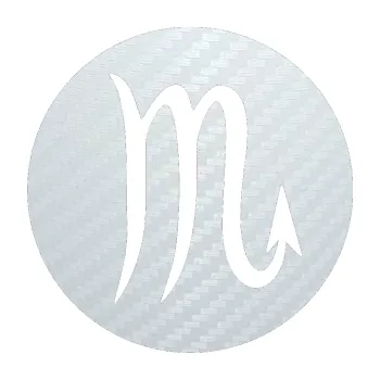 Samolepící dekorace SAMOLEPKA Štír 001 - horoskop (51 - 3D karbon bílý) NA AUTO, NÁLEPKA, FÓLIE, POLEP, TUNING, VLASTNÍ TEXT, TISK, AUTOSAMOLEPKY.cz, POLEPY, OBRÁZEK, LOGO, SAMOLEPKY