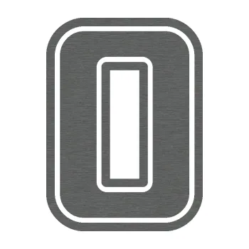 Polep vozidla Startovní číslo 0 typ 5 (62 - škrábaný titan) SAMOLEPKA NA AUTO, NÁLEPKA, FÓLIE, POLEP, TUNING, VLASTNÍ TEXT, TISK, AUTOSAMOLEPKY.cz, POLEPY, OBRÁZEK, LOGO, 3D STICKERS