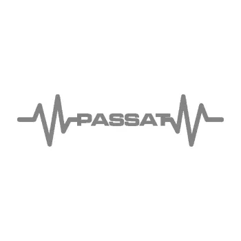 Samolepicí dekorace na vozidlo Srdeční tep 076 Volkswagen Passat (17 - šedá) SAMOLEPKA NA AUTO, NÁLEPKA, FÓLIE, POLEP, TUNING, VLASTNÍ TEXT, TISK, AUTOSAMOLEPKY.cz, POLEPY, OBRÁZEK, LOGO, 3D STICKERS