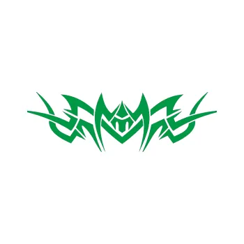 Polep vozidla Tetování 101 (12 - zelená) SAMOLEPKA NA AUTO, NÁLEPKA, FÓLIE, POLEP, TUNING, VLASTNÍ TEXT, TISK, AUTOSAMOLEPKY.cz, POLEPY, OBRÁZEK, LOGO, 3D STICKERS