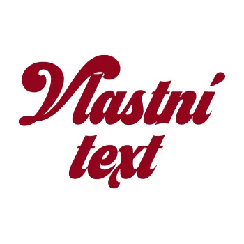 Polep vozidla Vlastní text - Seventies (07 - bordó vínová) SAMOLEPKA NA AUTO, NÁLEPKA, FÓLIE, POLEP, TUNING, VLASTNÍ TEXT, TISK, AUTOSAMOLEPKY.cz, POLEPY, OBRÁZEK, LOGO, 3D STICKERS