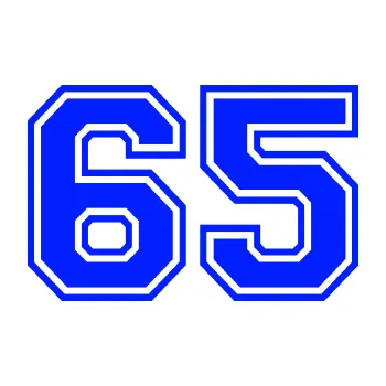 Polep vozidla Startovní číslo 65 typ 4 (19 - modrá dynamic) SAMOLEPKA NA AUTO, NÁLEPKA, FÓLIE, POLEP, TUNING, VLASTNÍ TEXT, TISK, AUTOSAMOLEPKY.cz, POLEPY, OBRÁZEK, LOGO, 3D STICKERS