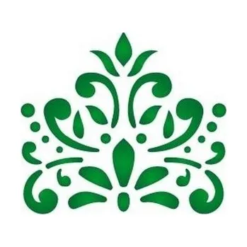 Set školních potřeb Szablon zmywalny ornament 12x15cm