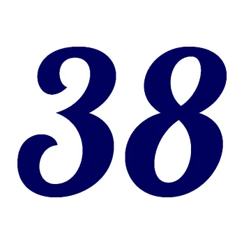 Polep vozidla Startovní číslo 38 typ 3 (23 - tmavě modrá) SAMOLEPKA NA AUTO, NÁLEPKA, FÓLIE, POLEP, TUNING, VLASTNÍ TEXT, TISK, AUTOSAMOLEPKY.cz, POLEPY, OBRÁZEK, LOGO, 3D STICKERS