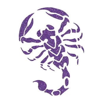 Polep vozidla SAMOLEPKA Štír 016 pravá (87 - Ultra Metalic fialová) NA AUTO, NÁLEPKA, FÓLIE, POLEP, TUNING, VLASTNÍ TEXT, TISK, AUTOSAMOLEPKY.cz, POLEPY, OBRÁZEK, LOGO, SAMOLEPKY