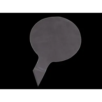 Party dekorace Balonová bublina Bobo Ø17,5 cm, barva transparent