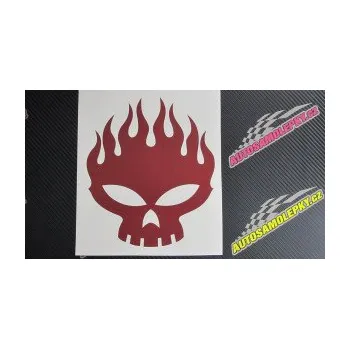 Samolepící dekorace SAMOLEPKA The Off Spring 004 (17 - šedá) NA AUTO, NÁLEPKA, FÓLIE, POLEP, TUNING, VLASTNÍ TEXT, TISK, AUTOSAMOLEPKY.cz, POLEPY, OBRÁZEK, LOGO, SAMOLEPKY