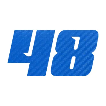 Polep vozidla Startovní číslo 48 typ 6 (57 - 3D karbon modrý) SAMOLEPKA NA AUTO, NÁLEPKA, FÓLIE, POLEP, TUNING, VLASTNÍ TEXT, TISK, AUTOSAMOLEPKY.cz, POLEPY, OBRÁZEK, LOGO, 3D STICKERS