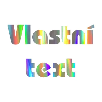 Polep vozidla SAMOLEPKA Vlastní text - Bahamas Heavy (93 - Holografická) NA AUTO, NÁLEPKA, FÓLIE, POLEP, TUNING, VLASTNÍ TEXT, TISK, AUTOSAMOLEPKY.cz, POLEPY, OBRÁZEK, LOGO, SAMOLEPKY