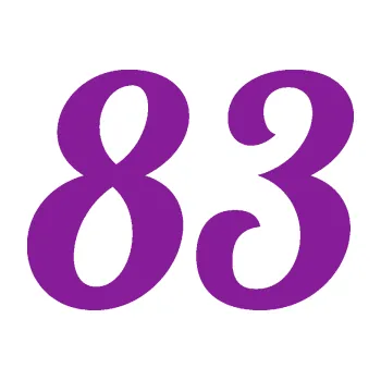 Polep vozidla Startovní číslo 83 typ 3 (14 - fialová) SAMOLEPKA NA AUTO, NÁLEPKA, FÓLIE, POLEP, TUNING, VLASTNÍ TEXT, TISK, AUTOSAMOLEPKY.cz, POLEPY, OBRÁZEK, LOGO, 3D STICKERS