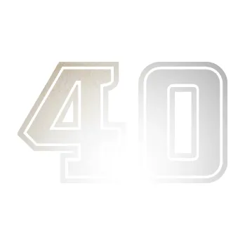 Polep vozidla Startovní číslo 40 typ 5 (82 - odrazková reflexní bílá) SAMOLEPKA NA AUTO, NÁLEPKA, FÓLIE, POLEP, TUNING, VLASTNÍ TEXT, TISK, AUTOSAMOLEPKY.cz, POLEPY, OBRÁZEK, LOGO, 3D STICKERS