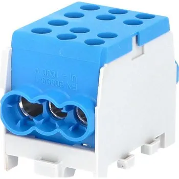 Rozvaděč POLLMANN Svorkovnice HLAK 35-1/4 M2 BL rozbočovací modrá